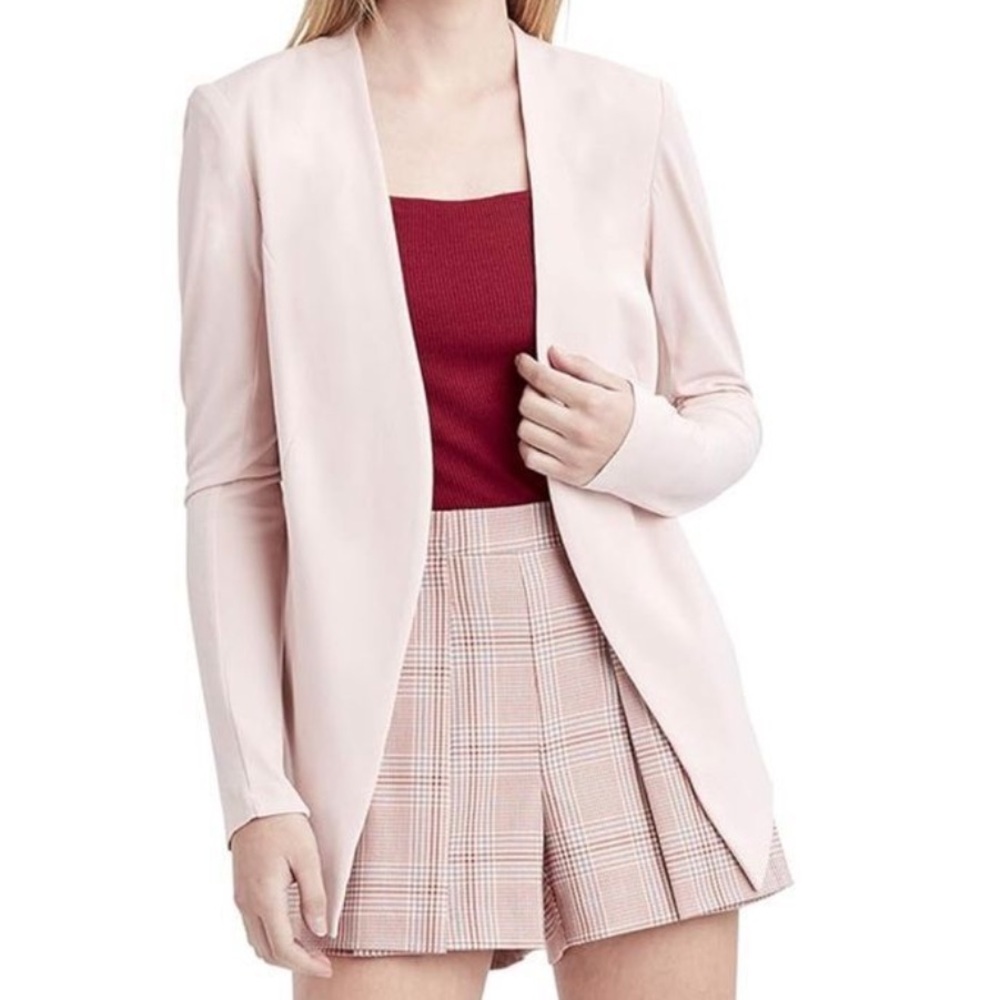 BCBGeneration Open Blazer Pink M NWOT - Picture 4 of 6